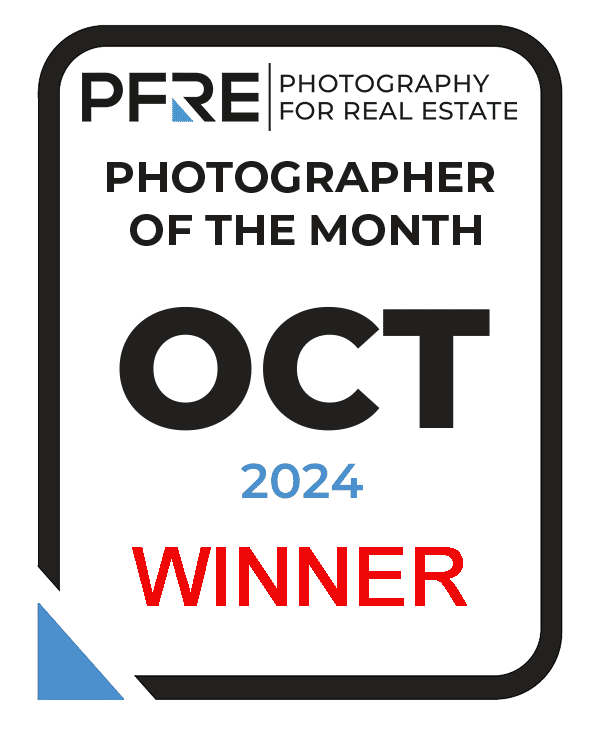 Photography for Real Estate, Photographer of the Month, October 2024, Winner